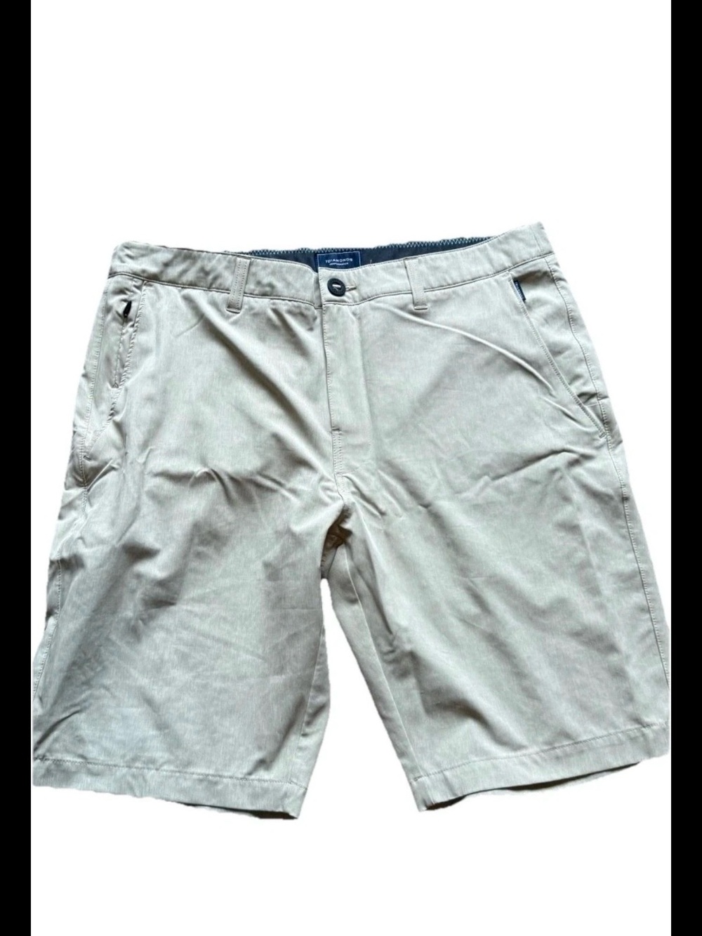 7 Diamonds shorts men’s sz 34 khaki performance stretch golf shorts ⛳️